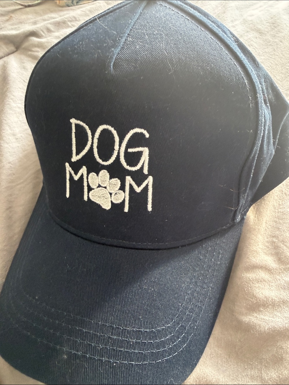 DOPE Black Dog Mom Embroidered Cap